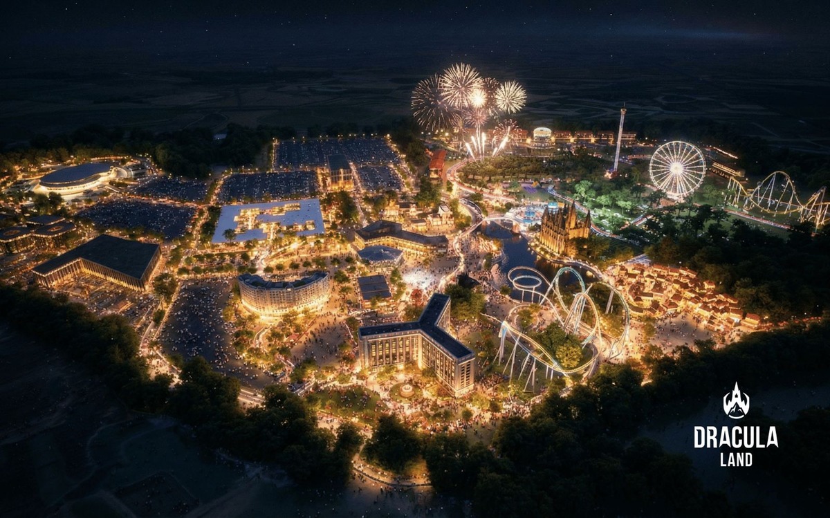DraculaLand: Mega-Park entsteht im Mutterland des düsteren Grafen / Milliardenprojekt des Unternehmers Dragos Dobrescu soll Rumänien in eine globale Unterhaltungsdestination verwandeln