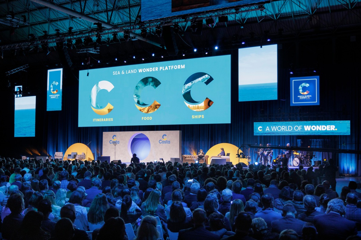 Zweiter Costa Global Summit in Barcelona: Costa positioniert sich als Sea & Land Wonder Platform presseportal.de