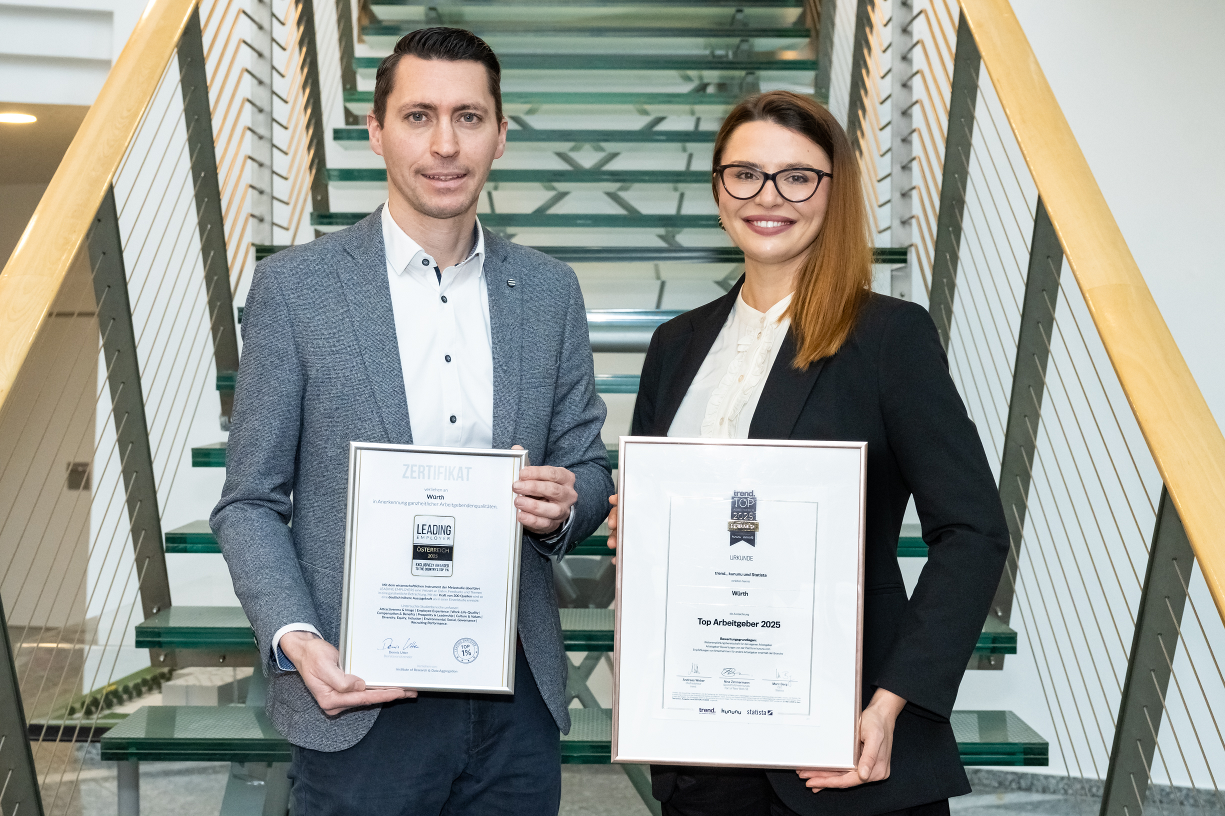 Würth: Sabbatical und Auszeichnungen