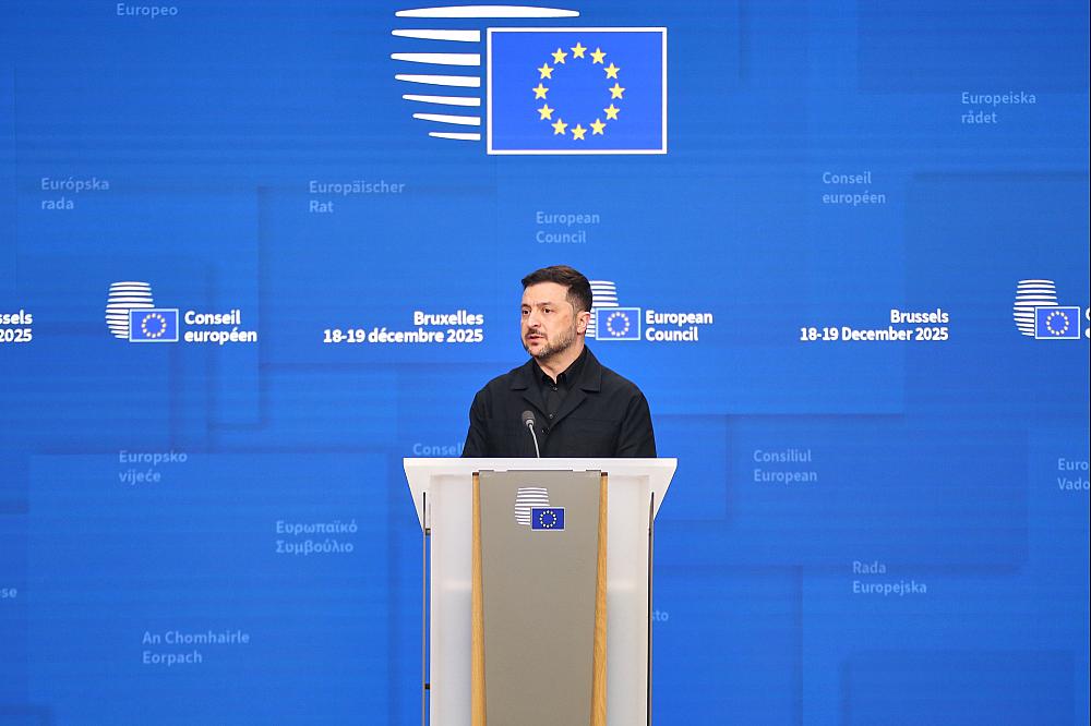 Wolodymyr Selenskyj am 18.12.2025