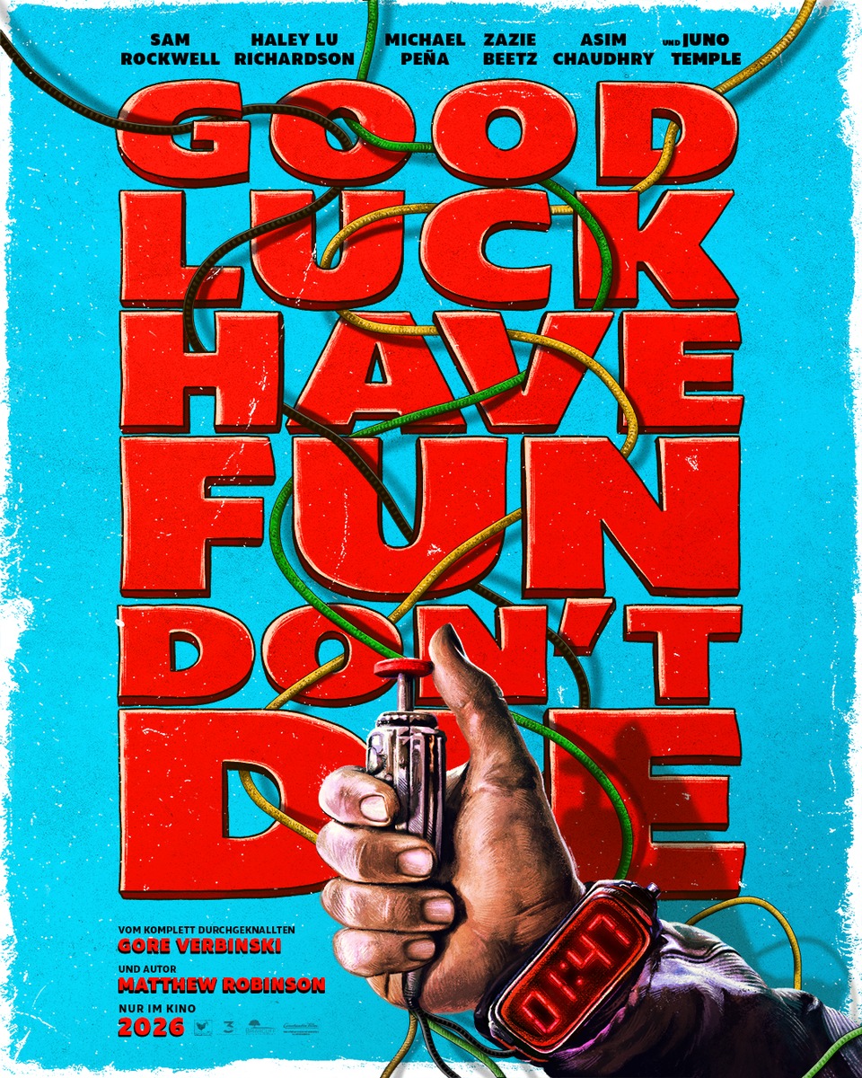GOOD LUCK, HAVE FUN, DON'T DIE / Ab 12. März 2026 im Kino