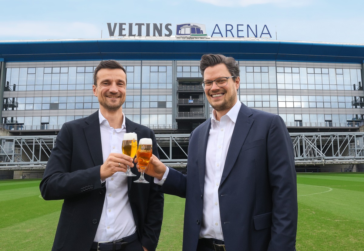 Vertrag bis 2036 verlängert: Brauerei ist weitere zehn Jahre Namensgeber der Veltins-Arena