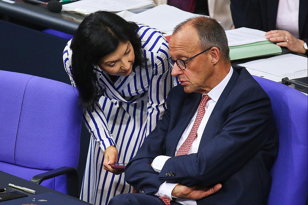 Katherina Reiche und Friedrich Merz (Archiv)