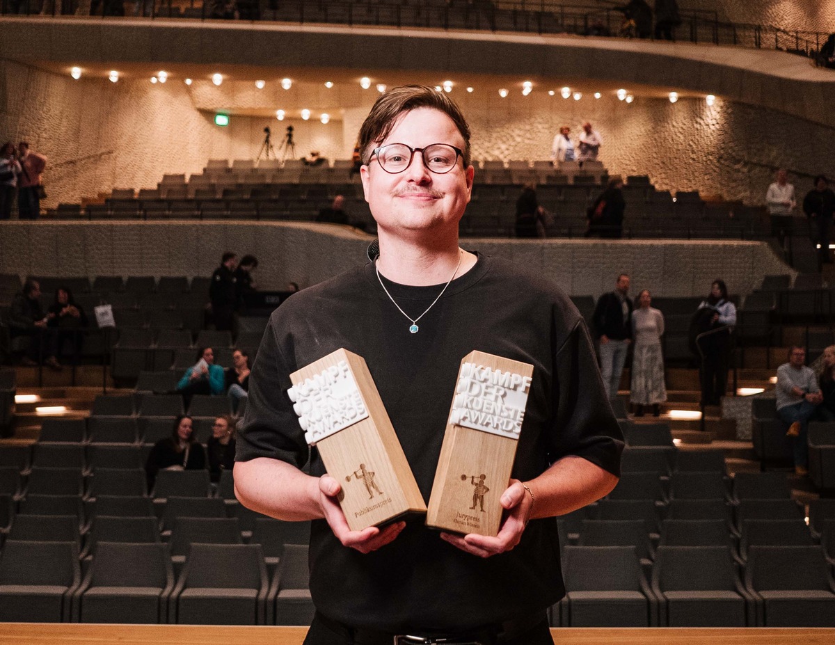 Poetry Slam Awards 2026 verliehen - Großer Jubel in der Elbphilharmonie