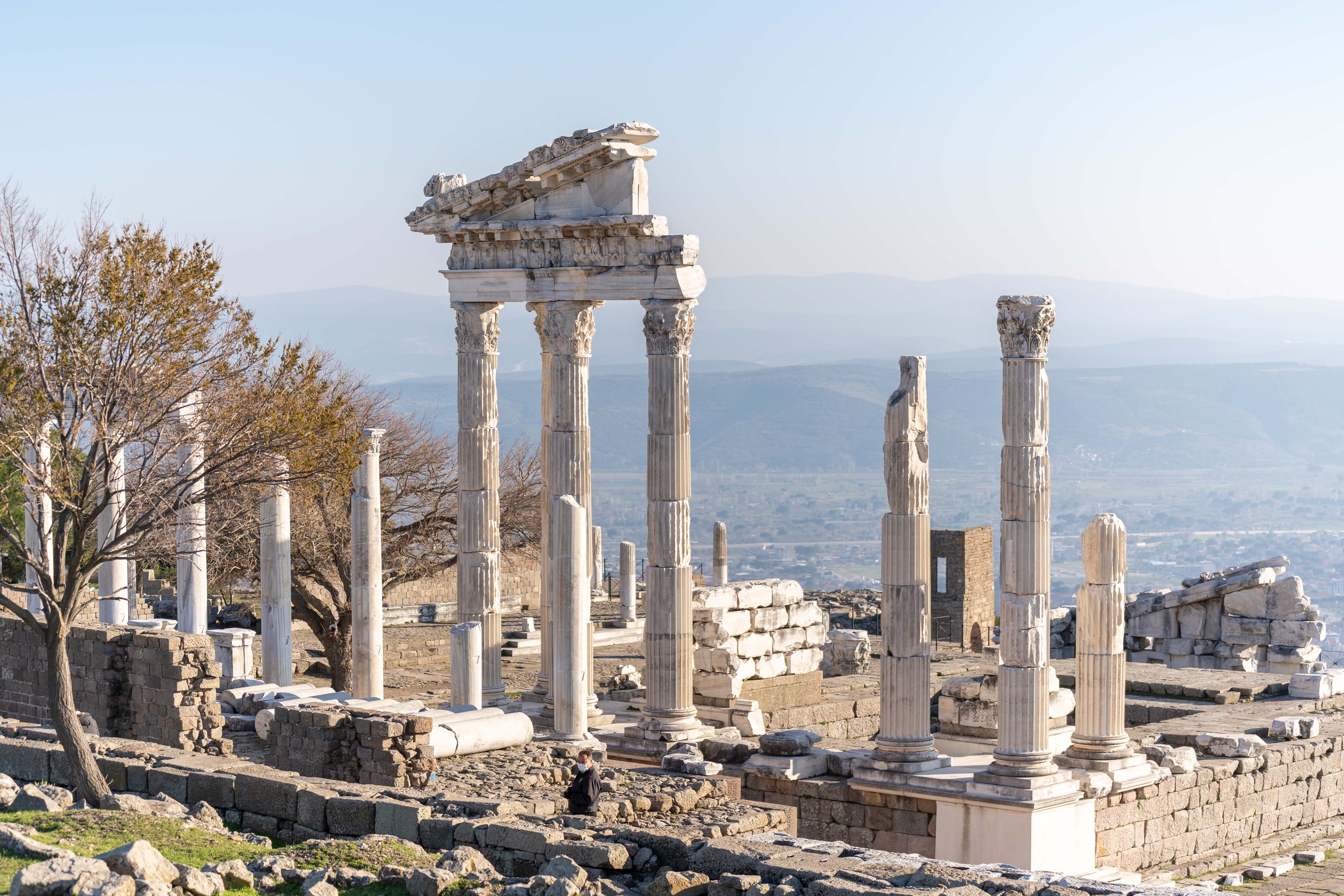Antike Stadt Pergamon bei Izmir