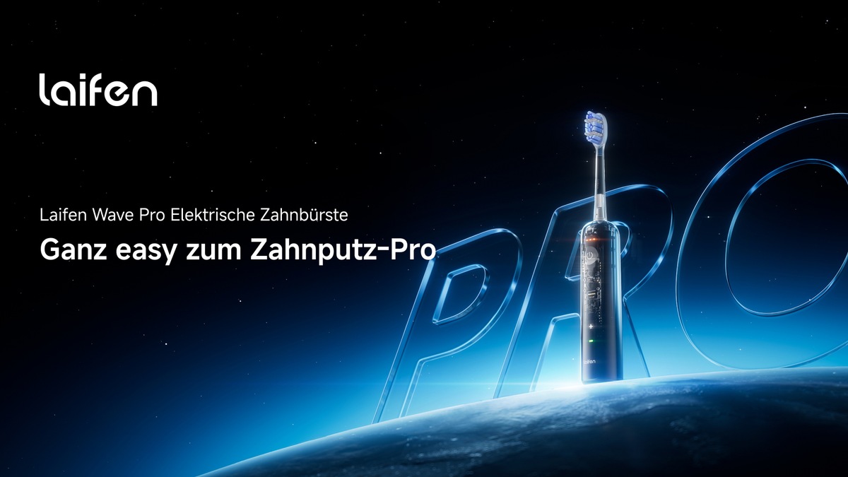Laifen stellt auf der CES 2026 die elektrische Zahnbürste Wave Pro vor / Das globale Lifestyle-Tech-Unternehmen gibt zudem einen Ausblick auf geplante Innovationen für das zweite Halbjahr 2026 presseportal.de