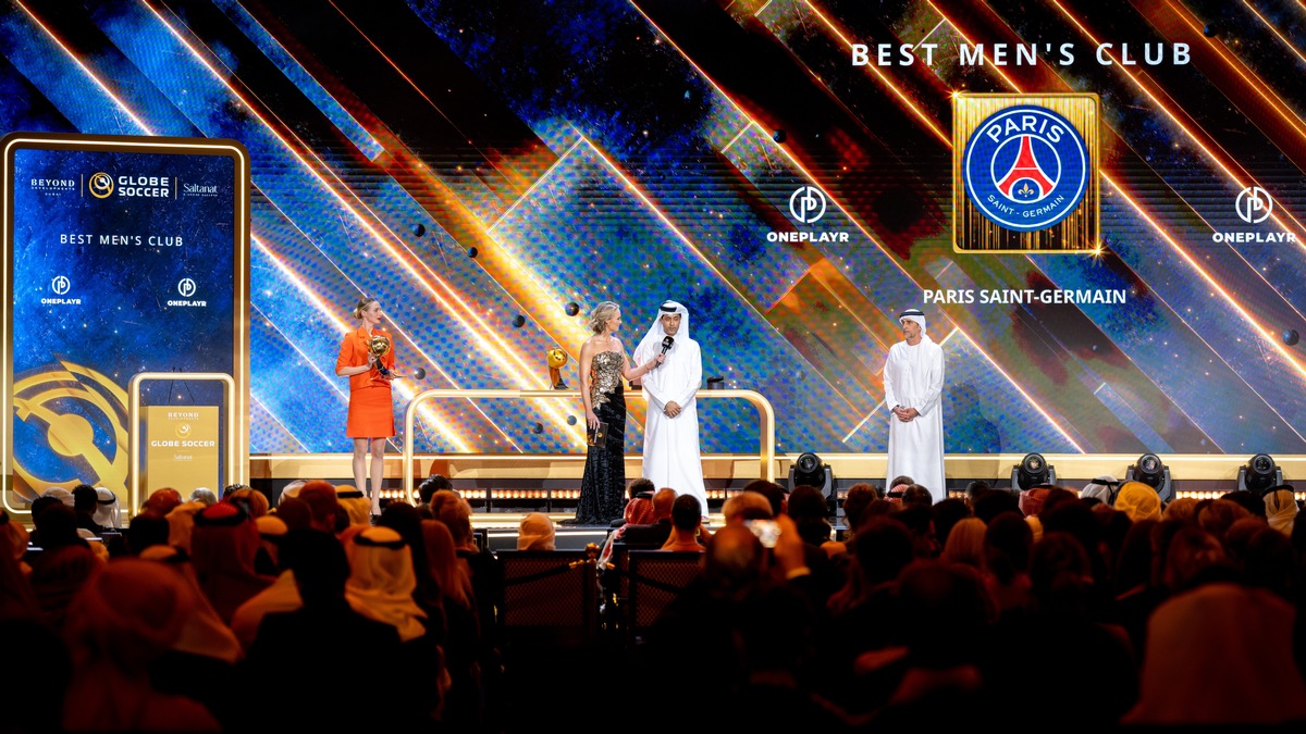 Wie ein Tech-Start-up aus Heilbronn plötzlich auf der größten Fußballbühne der Welt steht - OnePlayr bei den Globe Soccer Awards in Dubai