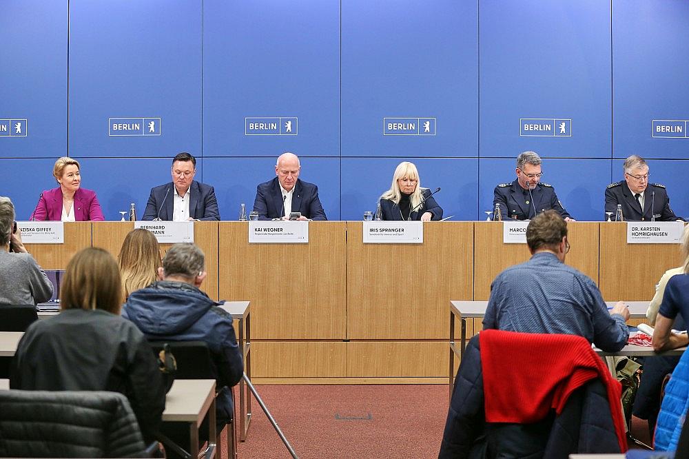 Großschadenslage hält in Berlin an: Innensenatorin bleibt wachsam