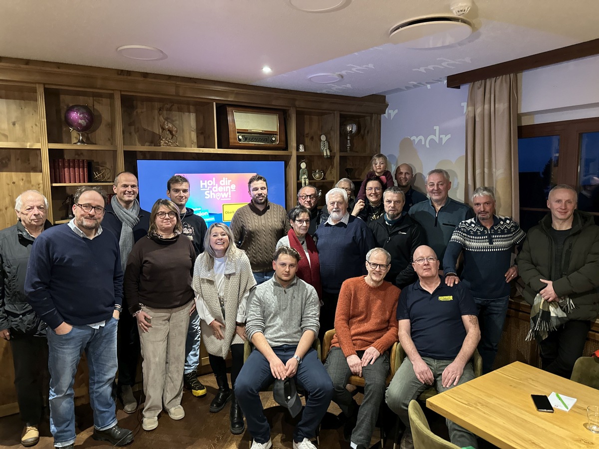 MDR bringt Oberbärenburg die Show!: Zwei Live-Formate am 30. Januar 2026