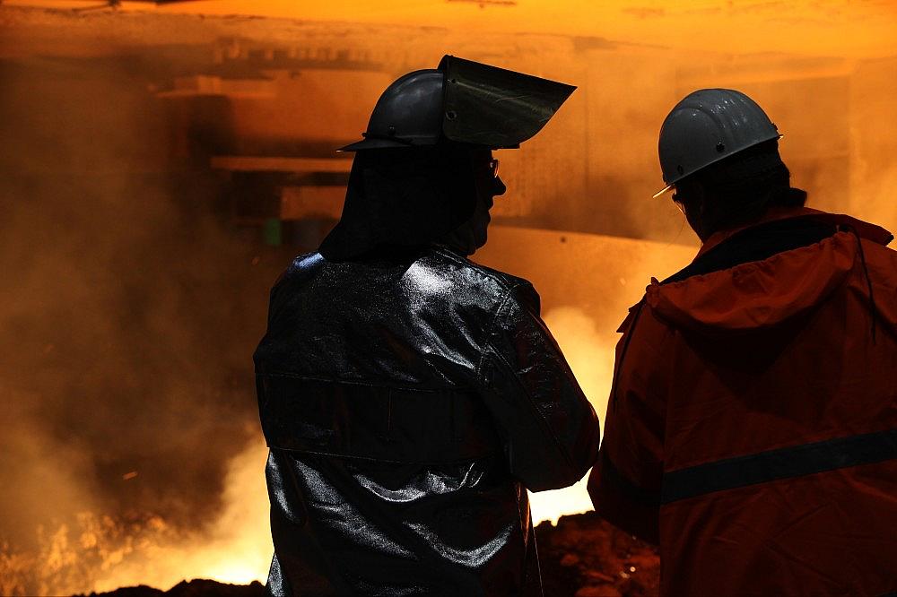 Stahlproduktion (Archiv) via dts Nachrichtenagentur