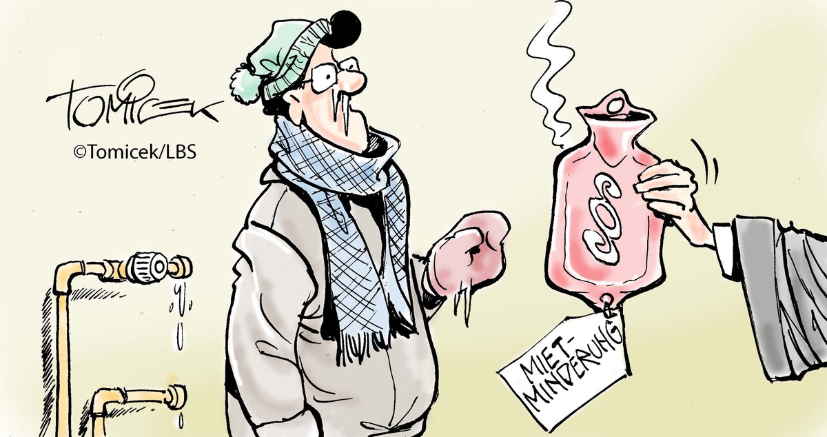 Fatale Rutschpartie / Winterliche Gerichtsurteile zu Schnee, Eis und Heizung