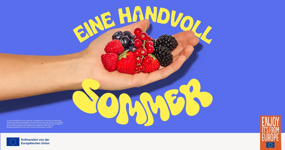 Eine Handvoll Sommer: Beeren aus Europa, immer und überall presseportal.de