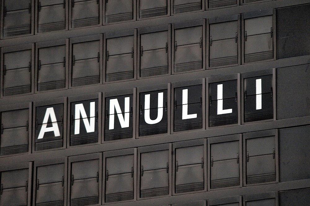 Annullierter Flug (Archiv)