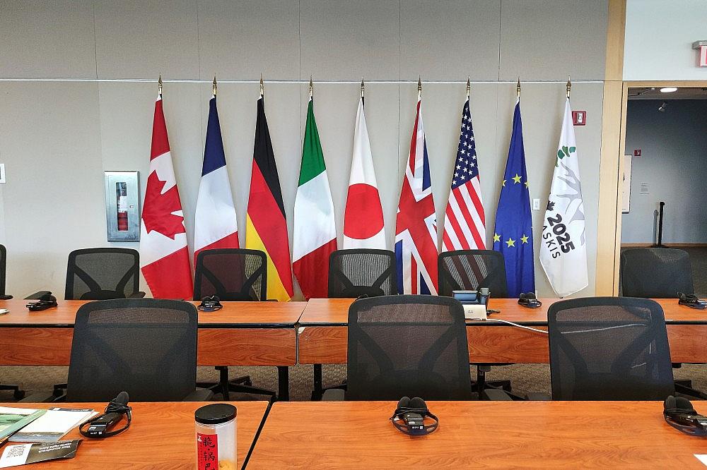 Flaggen der G7-Länder (Archiv) via dts Nachrichtenagentur