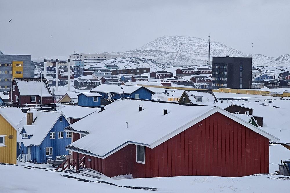 Nuuk auf Grönland am 19.01.2026