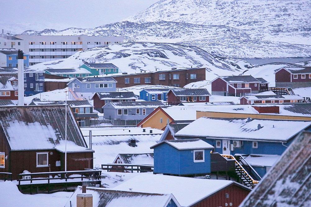 Nuuk auf Grönland am 19.01.2026