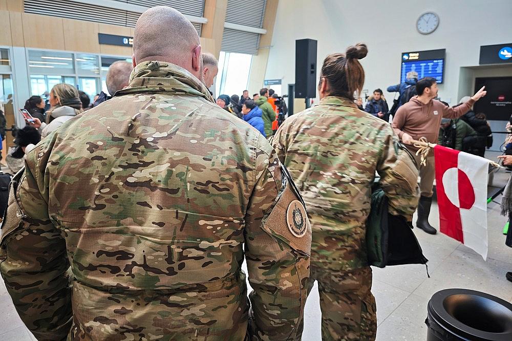 Dänische Soldaten auf Grönland am 20.01.2026