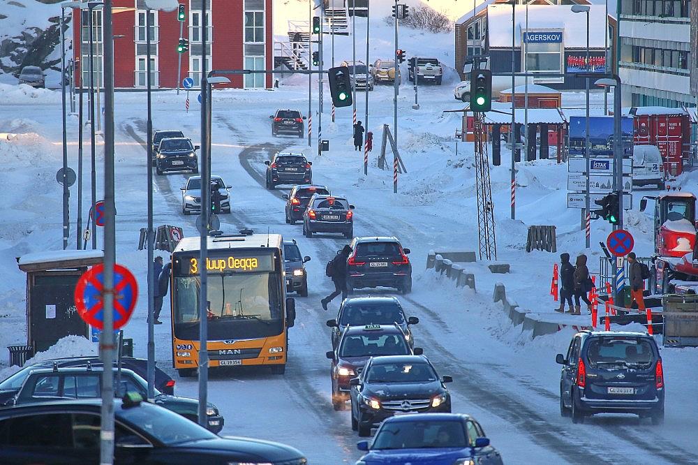 Nuuk auf Grönland am 20.01.2026