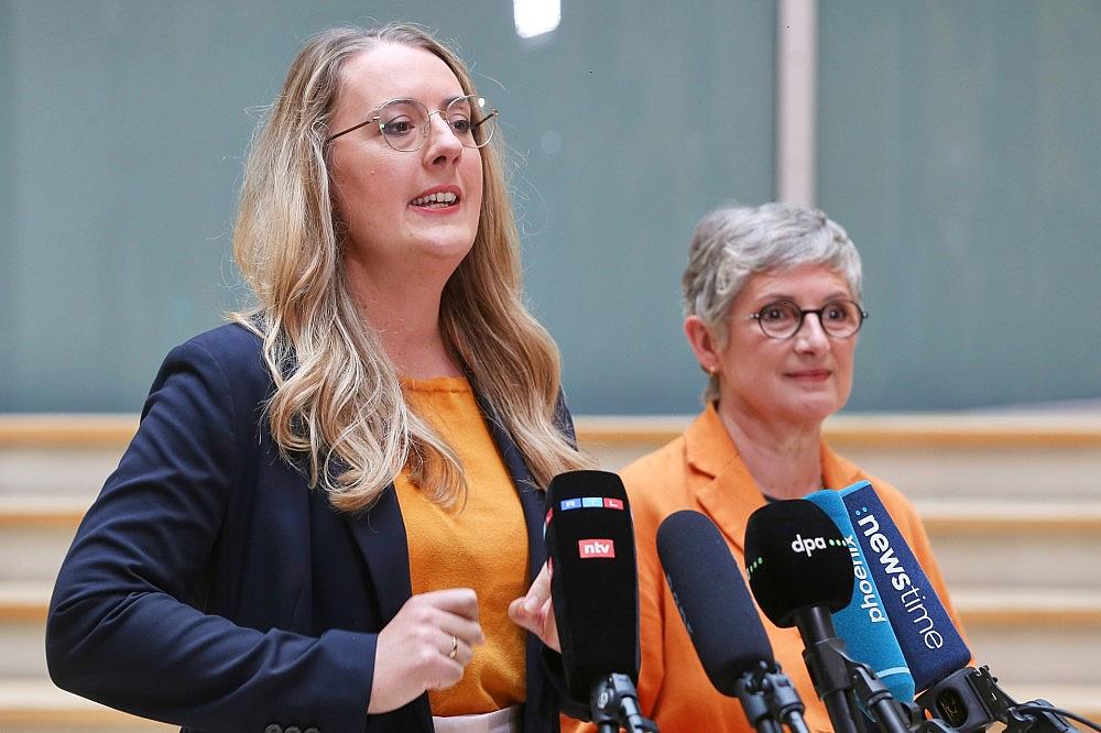 Katharina Dröge und Britta Haßelmann (Archiv) via dts Nachrichtenagentur