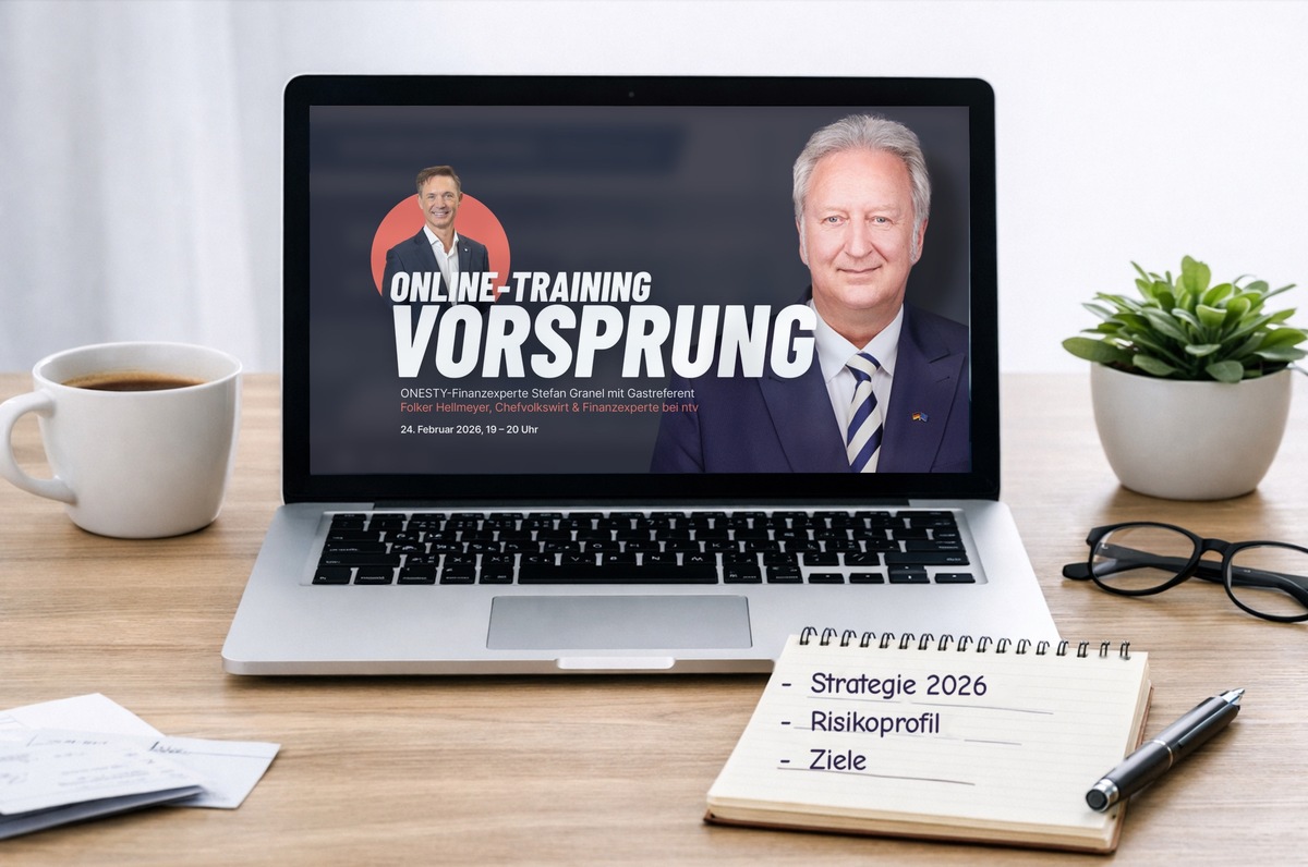 Internationaler Tag der Bildung: ONESTY wirbt für mehr Finanzbildung / Einladung zum VORSPRUNG-Webinar am 24. Februar presseportal.de