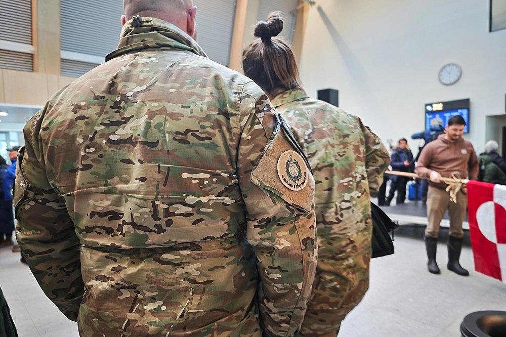 Dänische Soldaten auf Grönland am 20.01.2026