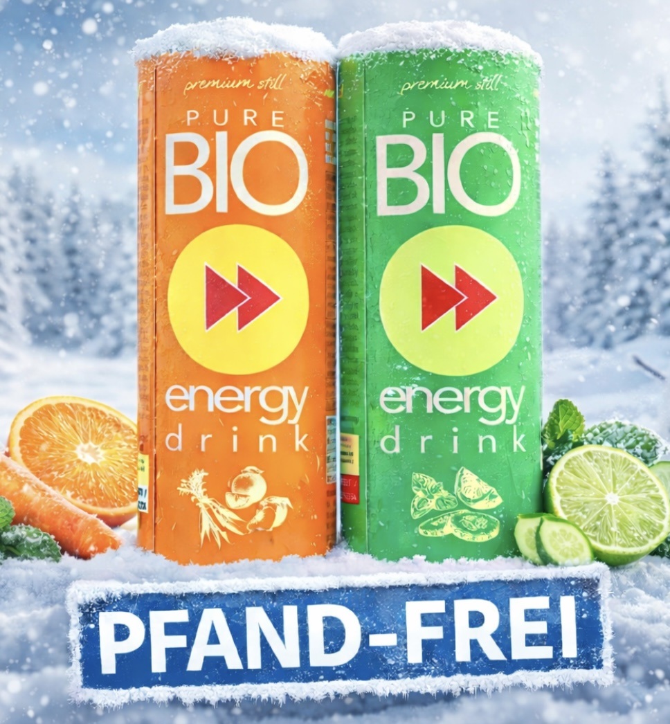 PURE BIO® Energy Drink pfandfrei