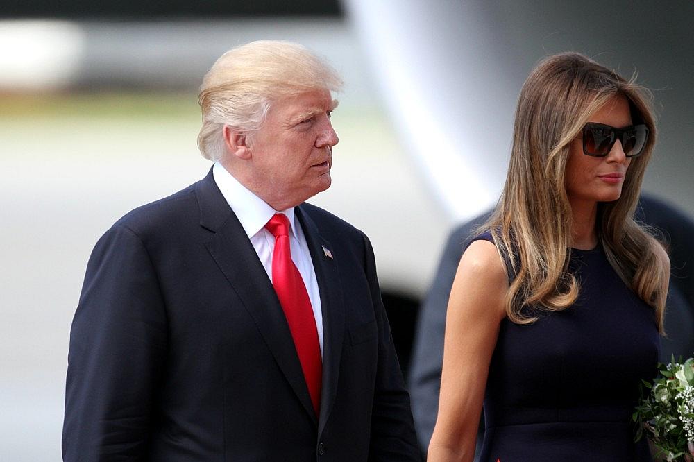 Donald und Melania Trump (Archiv) via dts Nachrichtenagentur