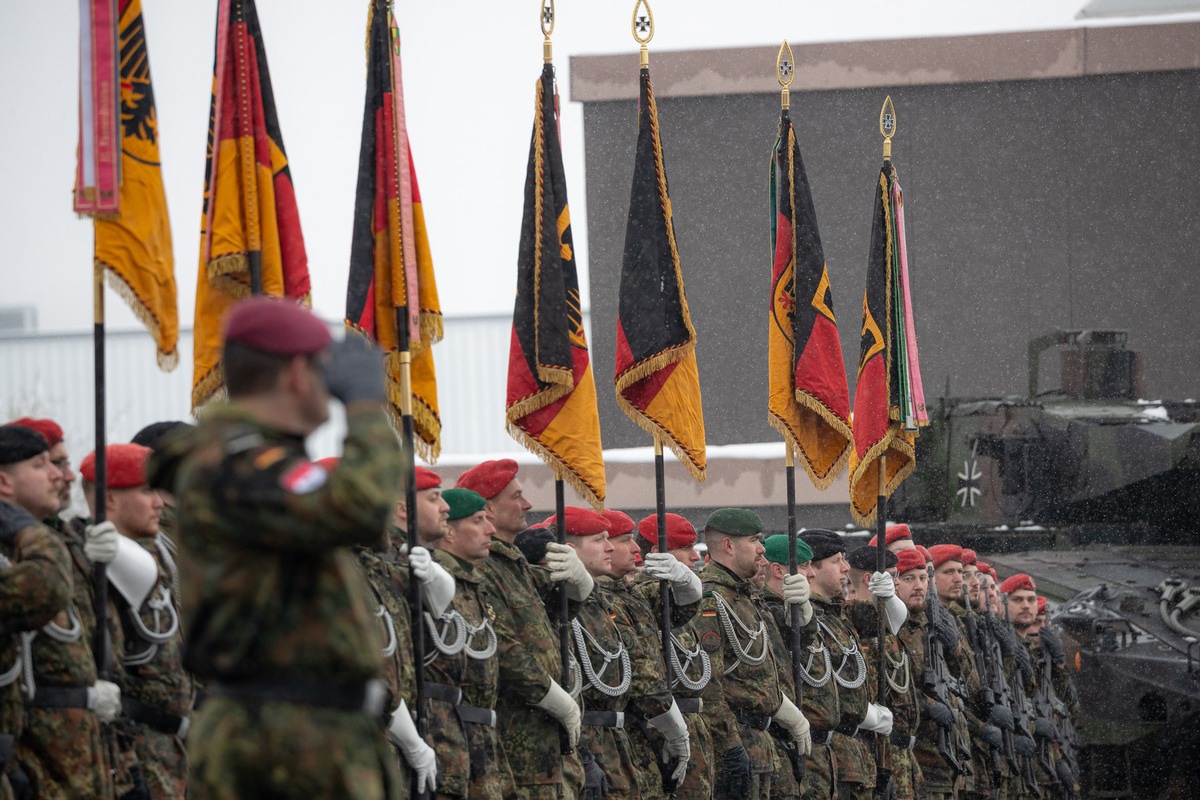 Aufwuchs der Panzerbrigade 45 