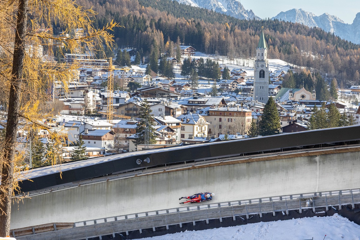 Cortina im Fokus: Olympische Bühne für den Rodelsport in Mailand Cortina 2026