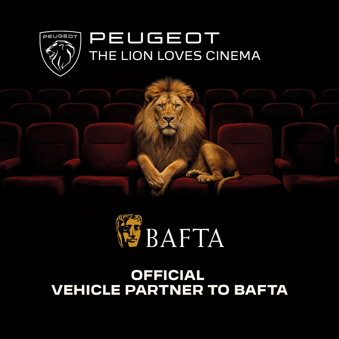 PEUGEOT wird offizieller Partner der BAFTA