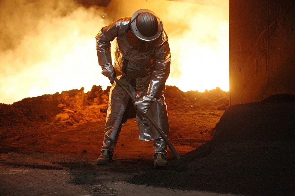 Stahlproduktion (Archiv)