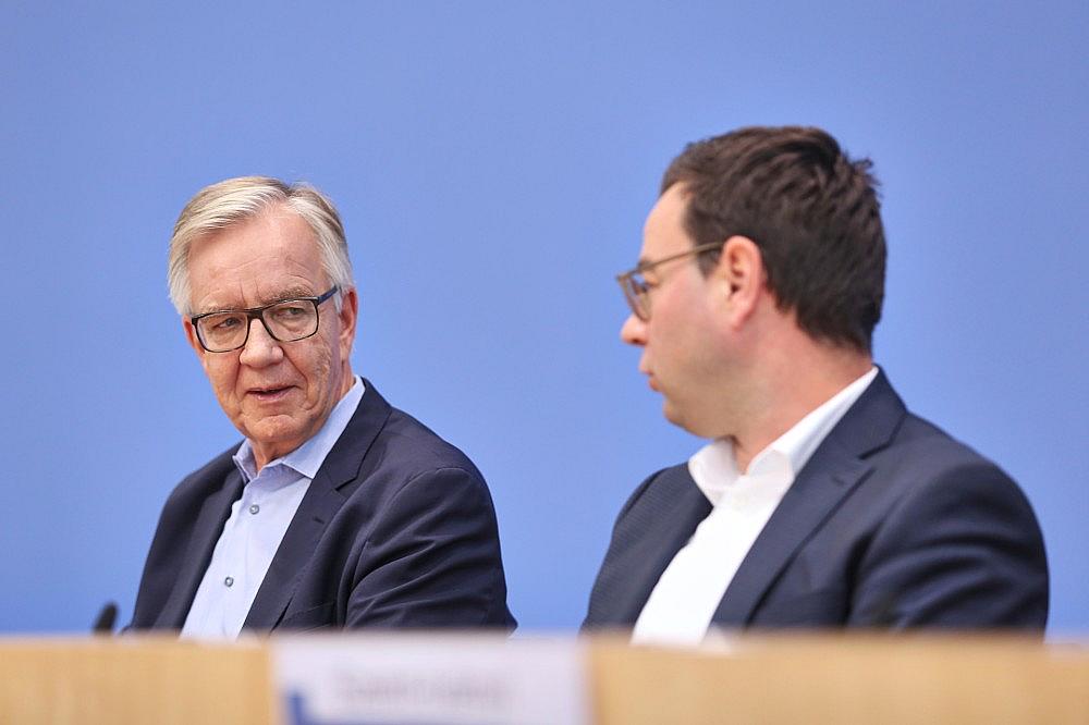 Dietmar Bartsch und Sebastian Schäfer (Archiv)