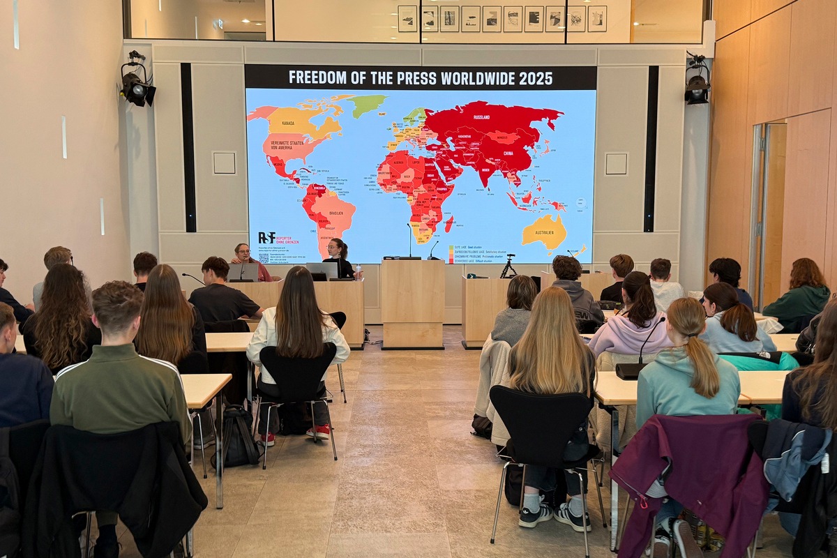 Aktionswoche #SchuleFürPressefreiheit im Mai - Anmeldungen für Schülerinnen und Schüler ab sofort bis zum 6. März möglich