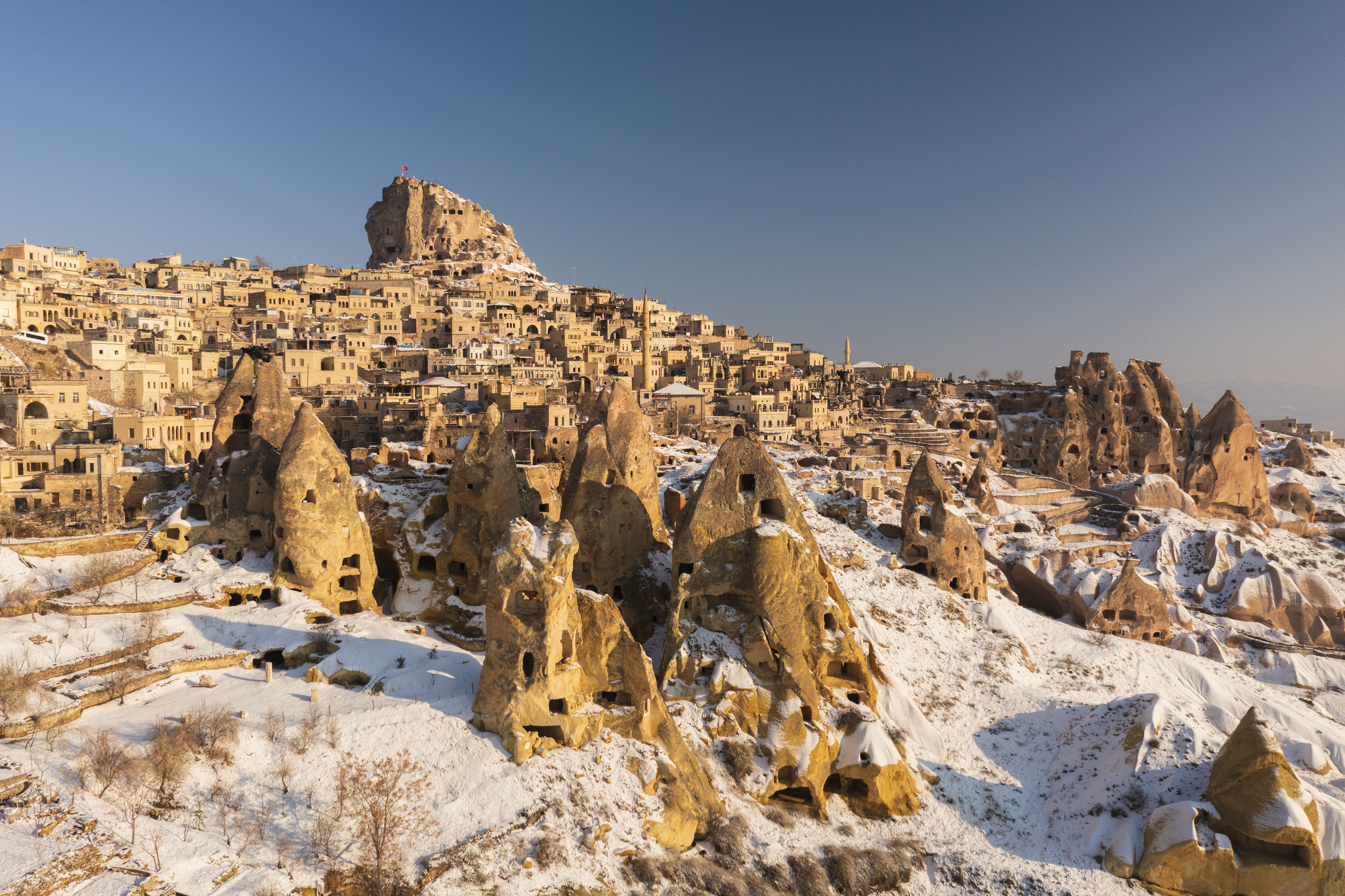 Uc?hisar Castle bei Nevs?ehir