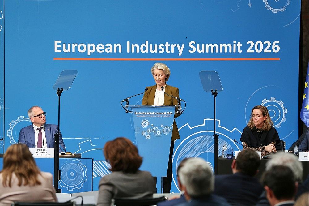 European Industry Summit am 11.02.2026 via dts Nachrichtenagentur
