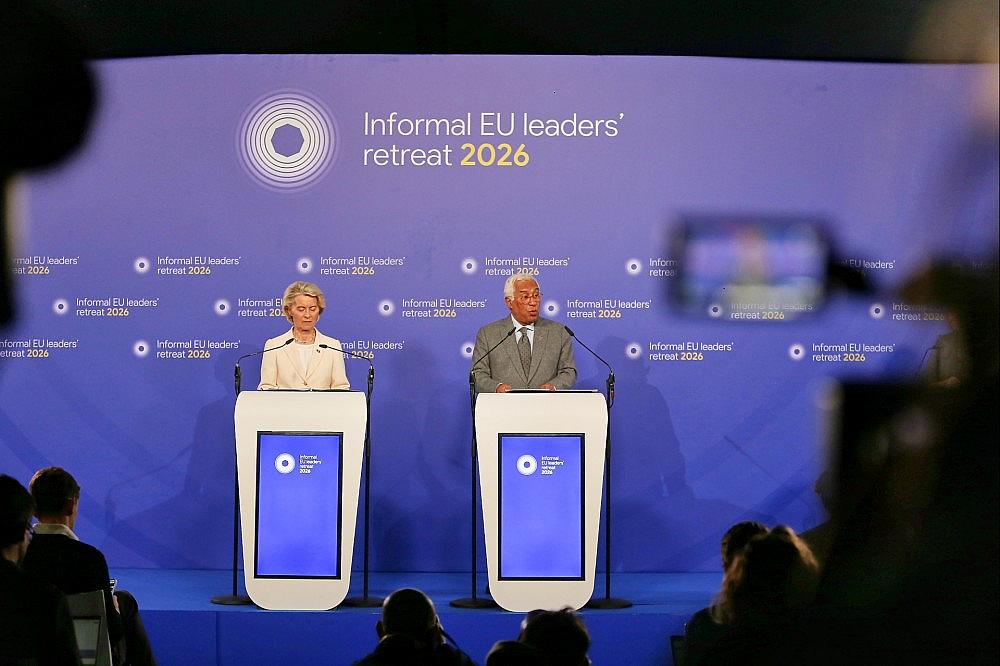 Ursula von der Leyen und Antonio Costa am 12.02.2026