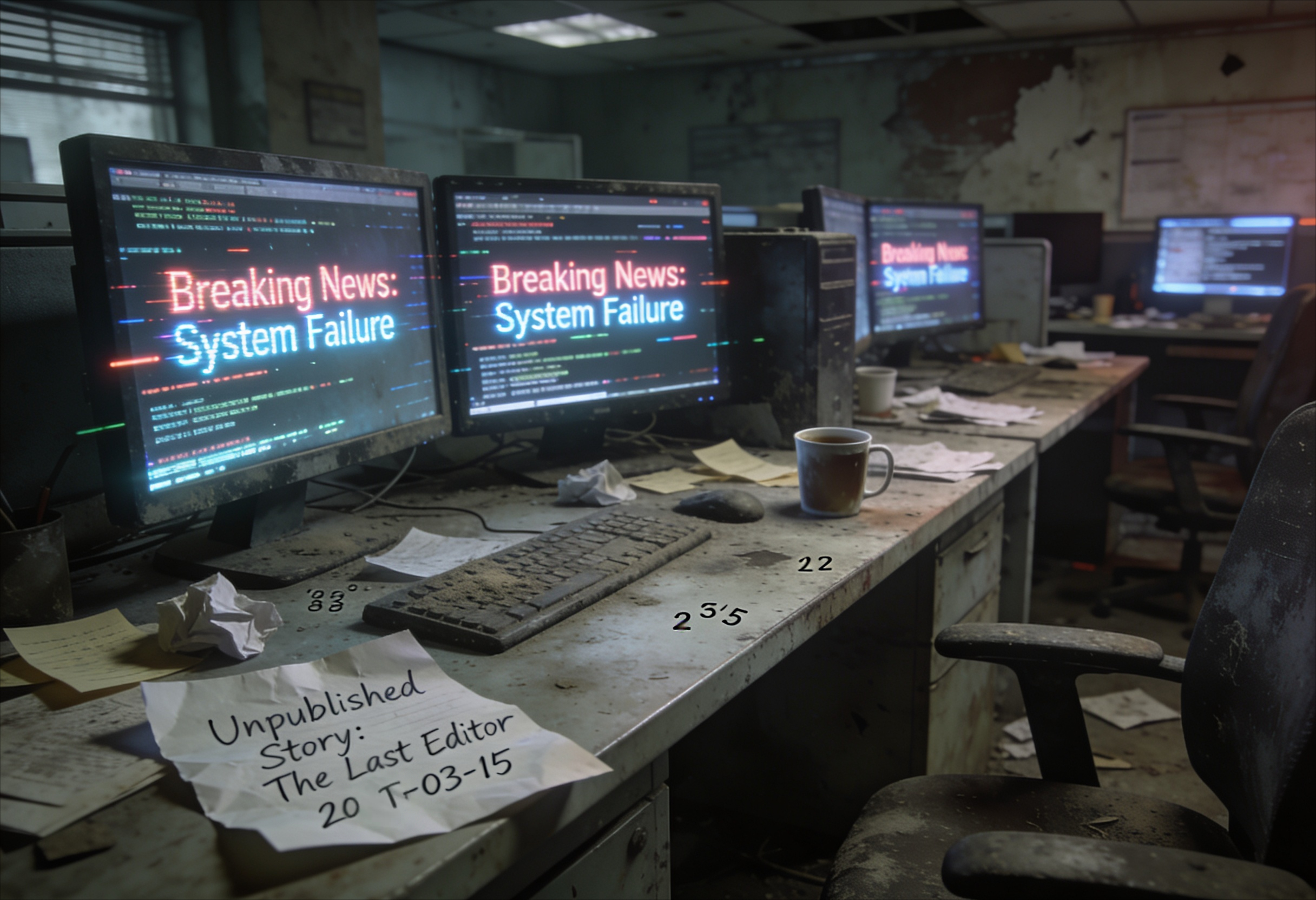 Dystopische Zukunft des Journalismus