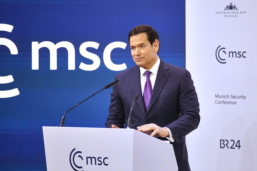 Marco Rubio am 14.02.2026 via dts Nachrichtenagentur