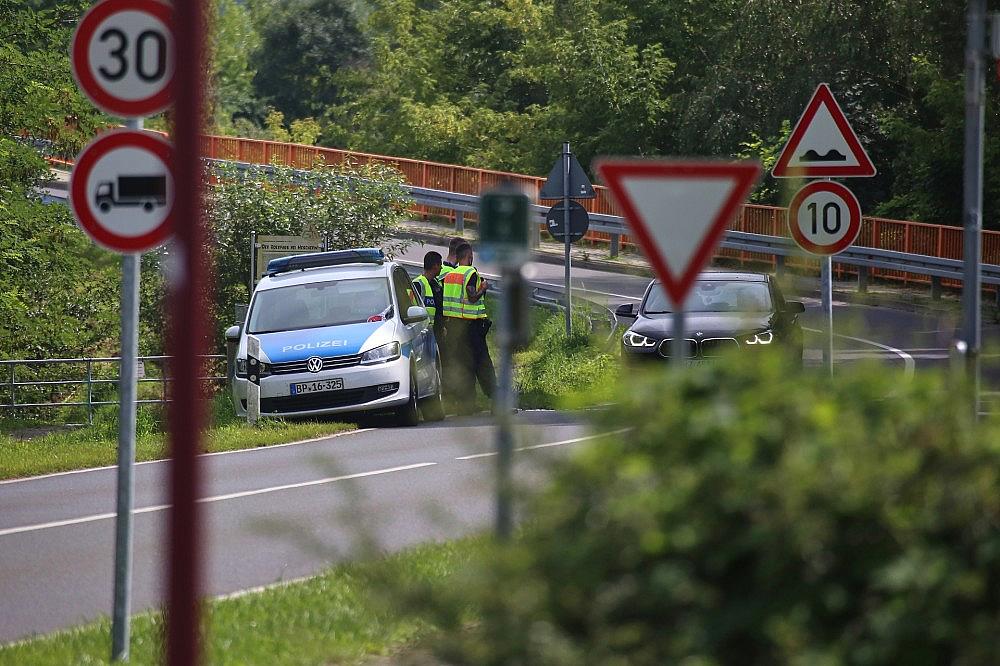 Verkehrskontrolle an der Grenze zu Polen (Archiv) via dts Nachrichtenagentur