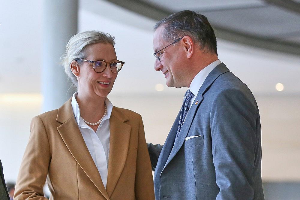 Alice Weidel und Tino Chrupalla (Archiv) via dts Nachrichtenagentur