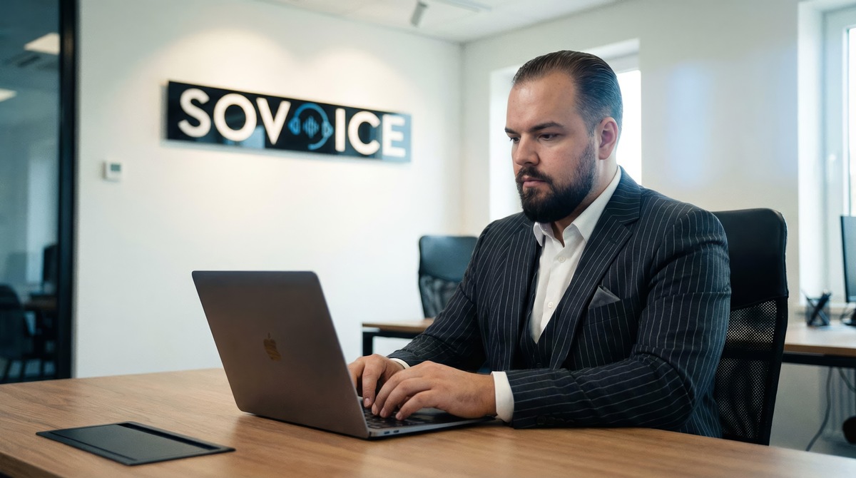 Nie wieder besetzt: Wie Florian Sopa mit SOVOICE Unternehmen aus dem Erreichbarkeits-Dilemma befreit