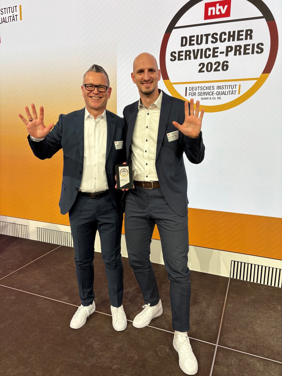 Zum zehnten Mal ausgezeichnet: Münchener Verein erhält den Deutschen Service-Preis 2026