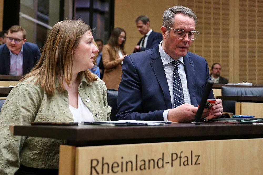 Katharina Binz und Alexander Schweitzer (Archiv)