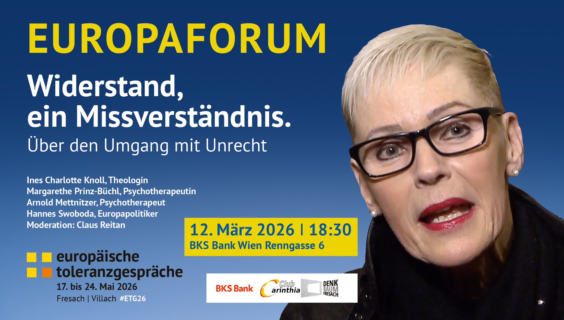 Europaforum mit Ines Charlotte Knoll