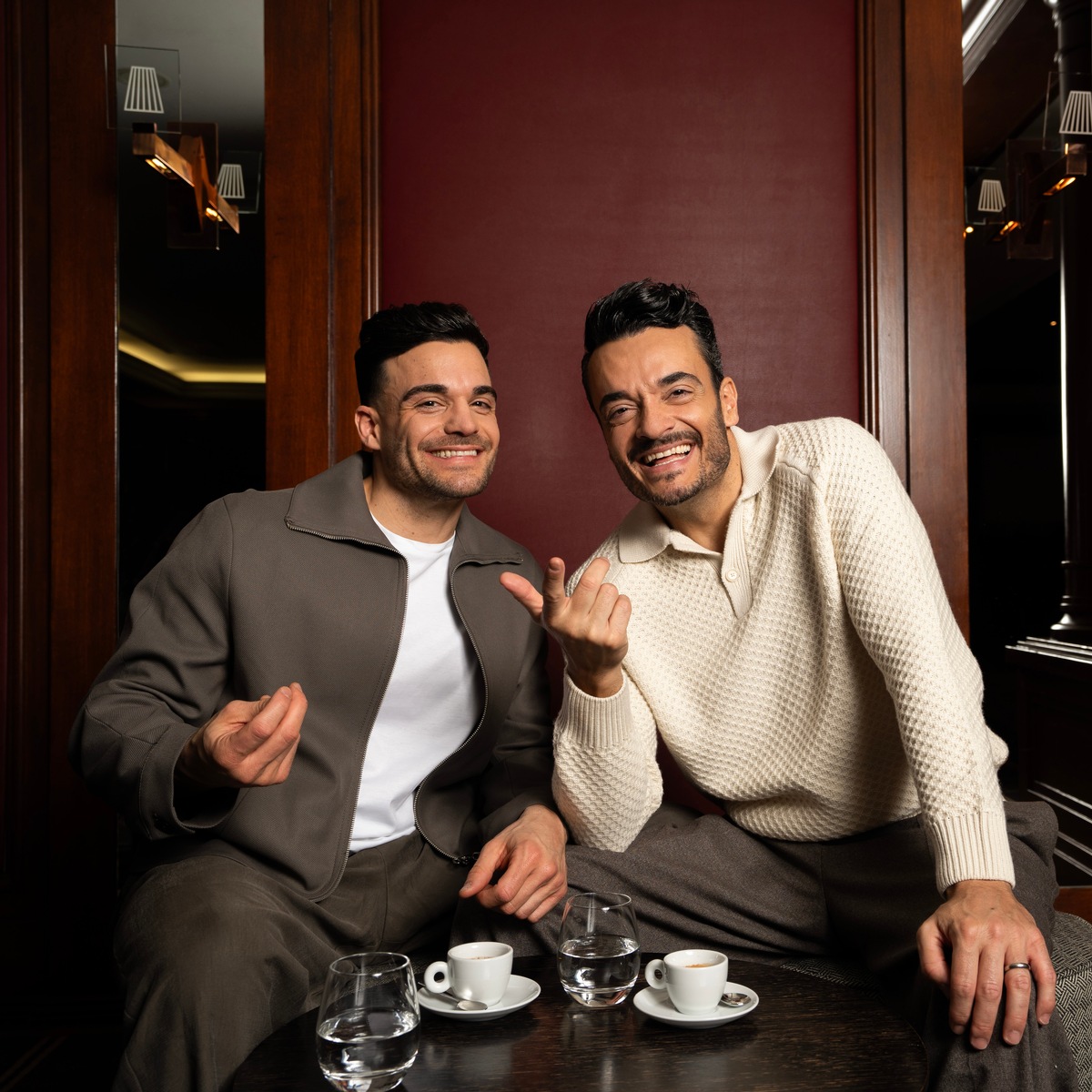 Giovanni und Stefano Zarrella sprechen im neuen Videopodcast Tutto bene! über das Leben zwischen Rampenlicht und Familie