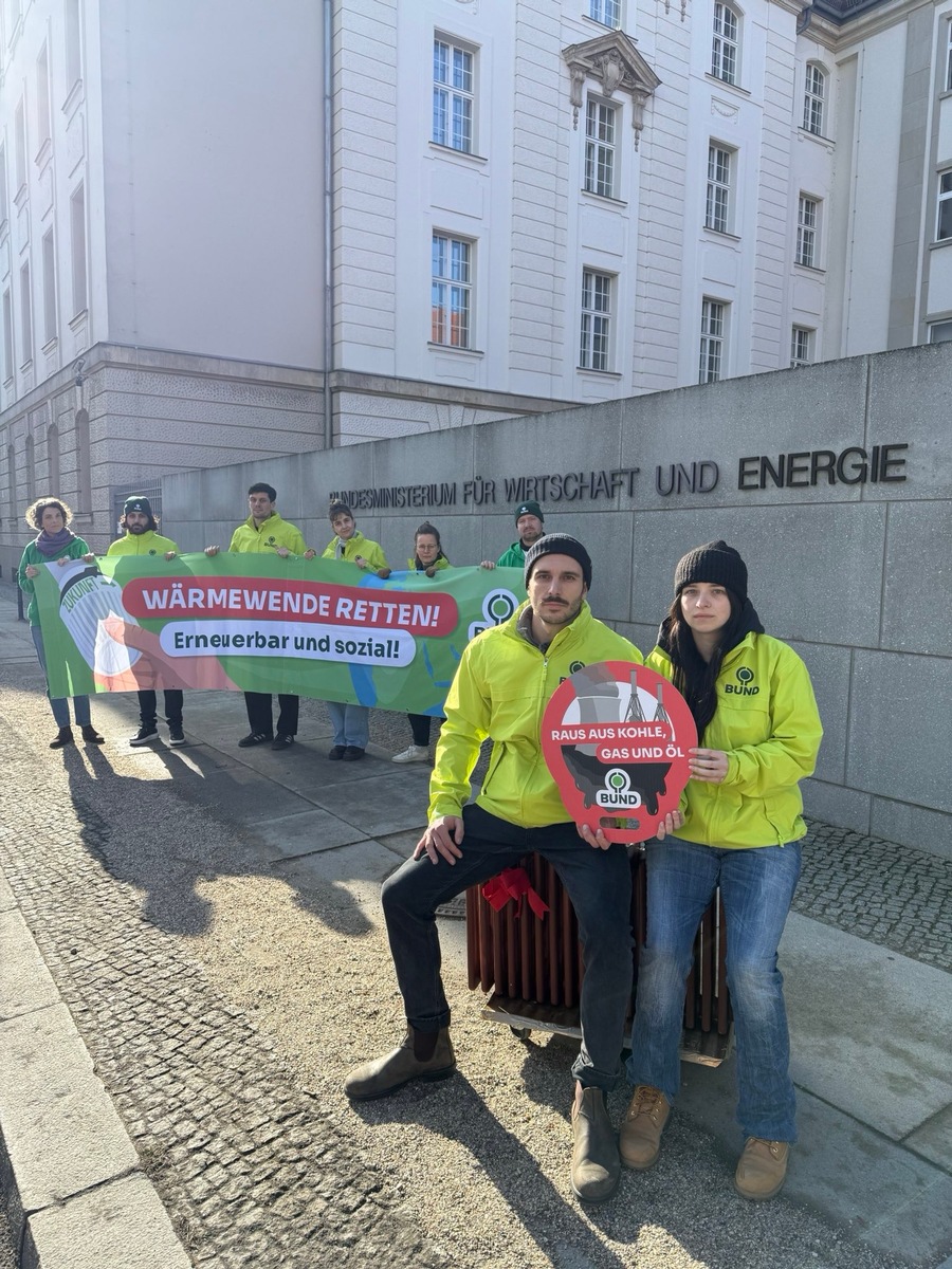 BUND-Eilappell: Geschenk an Gaslobby stoppen! / Heizen muss klimafreundlich und bezahlbar sein presseportal.de