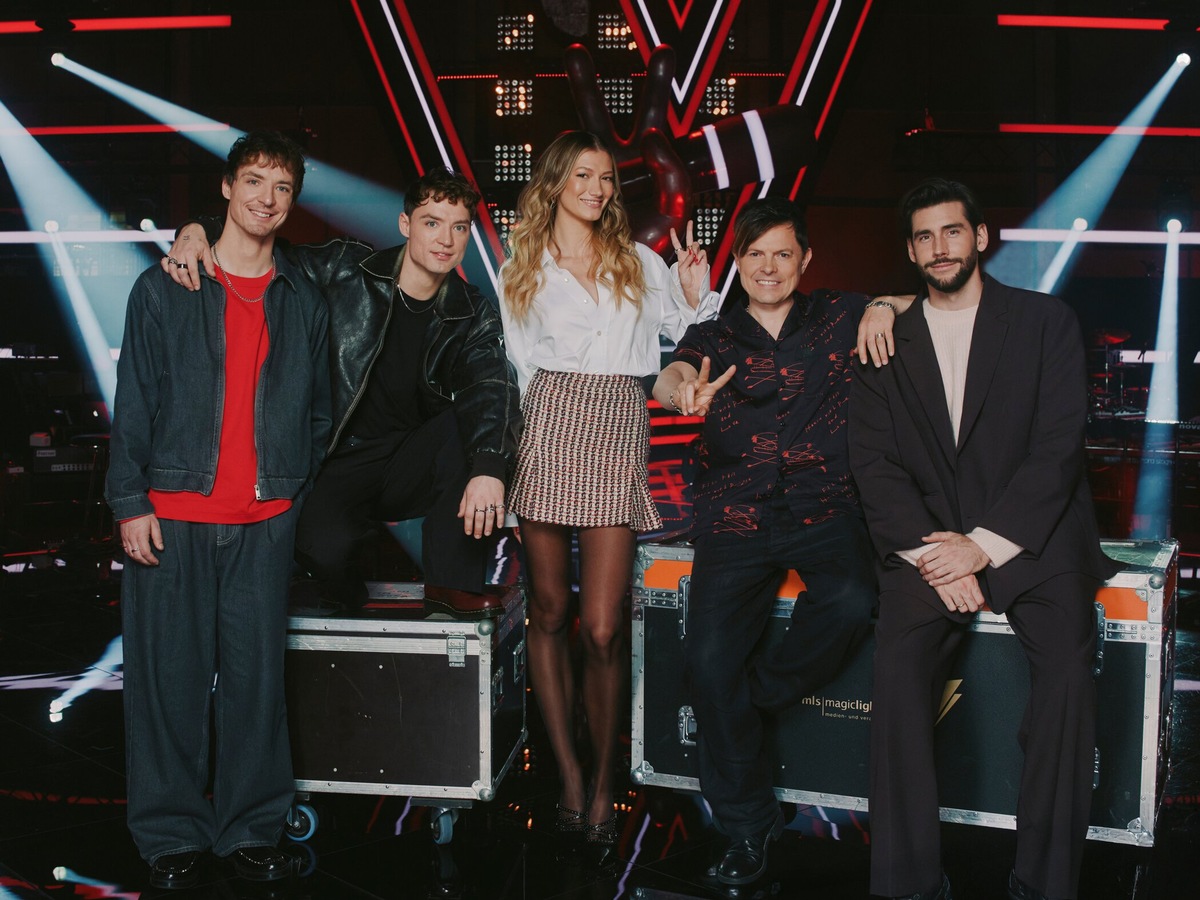 Roman Lochmann Heiko Lochmann Leony Michael Patrick Kelly Alvaro Soler The Voice Kids