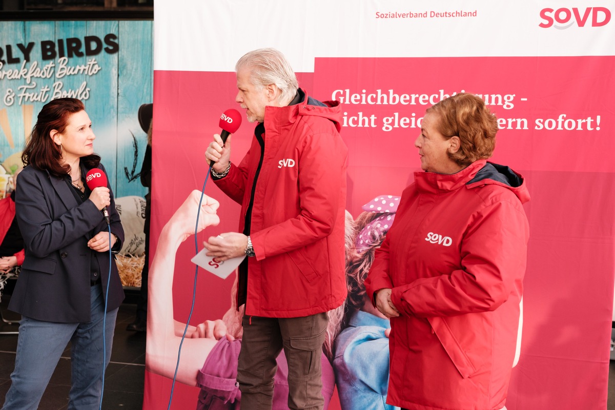 SoVD-Aktion zum Equal Pay Day: Deutschland muss endlich gerecht werden! presseportal.de