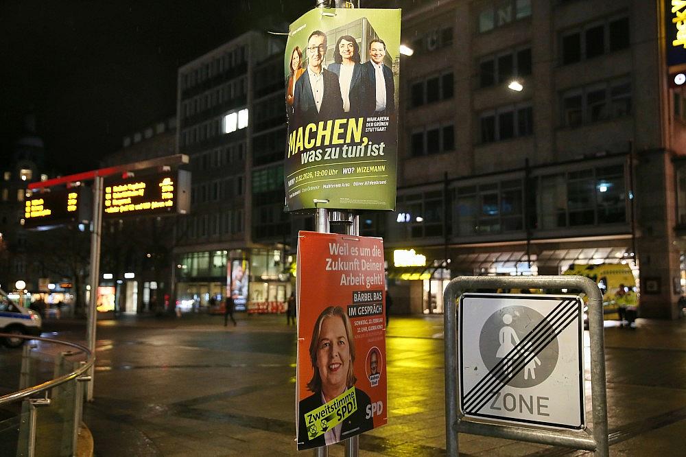 Wahlplakate zur Landtagswahl in Baden-Württemberg (Archiv) via dts Nachrichtenagentur