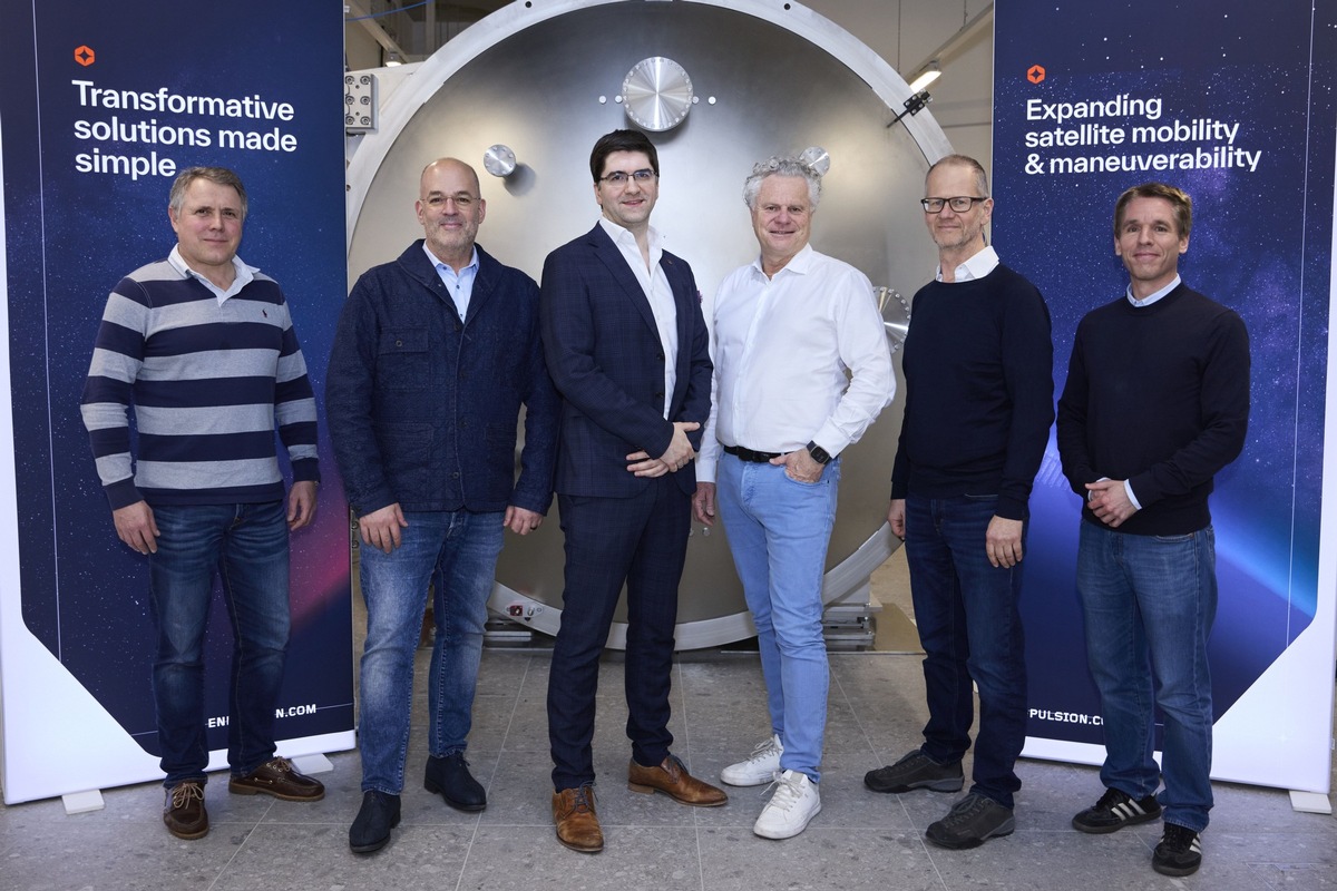 ENPULSION erhält 22,5 Millionen Euro: Weltmarktführer für Satellitenantriebe startet globale Space-Mobility-Offensive